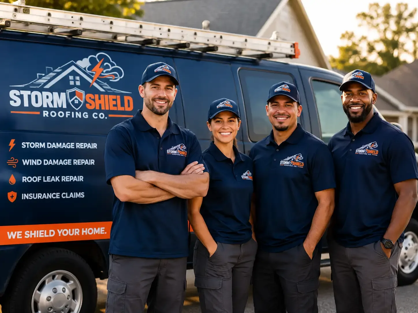 Storm Damage Roof Repair company in Falls, PA